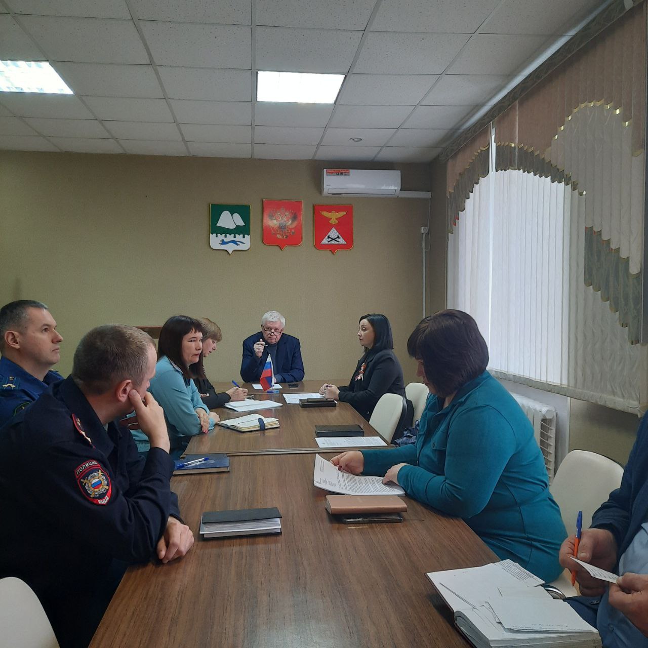 Заседание антитеррористической комиссии в Юргамышском МО Курганской области и Оперативной группы в Юргамышском МО.